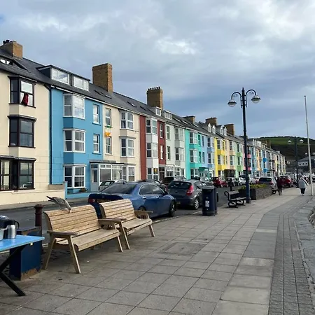 Seafront Apartment With Balcony, Parking And Sea Views Aberystwyth Exterior foto